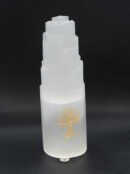 Selenite Lamp Mountain TOL Gold 20cm