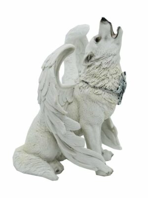 Wolf With Wings Howling