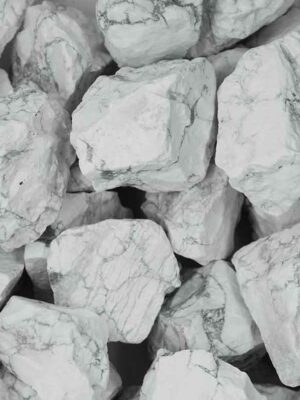 Rough White Howlite 4-5cm