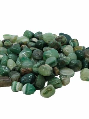 Tumblestone Green Agate 1-2cm 250g