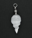 Selenite Pendant Spiral 4cm
