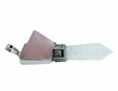 Pendant Pyramid Wand Rose Quartz