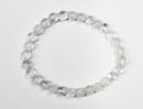 Bracelet 6mm Beads Clear Quartz