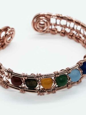 Bangle Chakra Beads