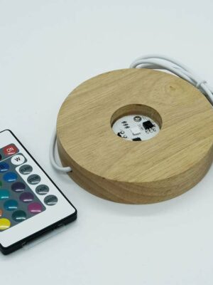 Light LED Wooden Base Colour