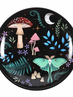 Trinket Dish Round Dark Forest