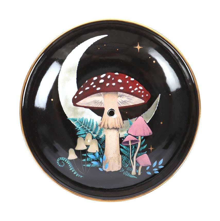 Incense Plate Forest Mushroom