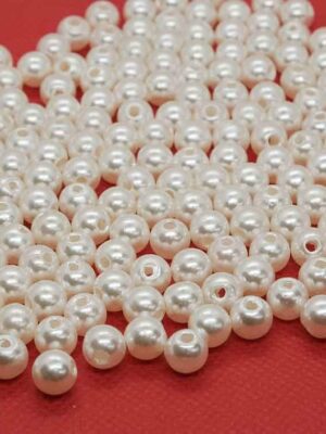 Beads Pearl Shape 6mm Bag 150pcs