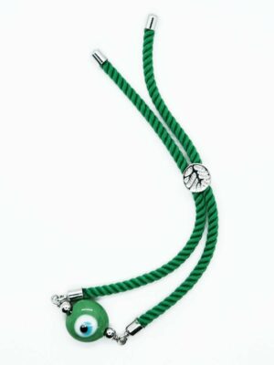 Bracelet Evil Eye Round Green