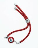 Bracelet Evil Eye Round Red