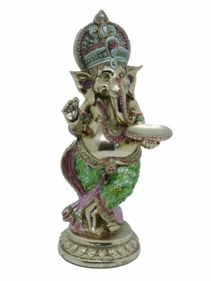 Ganesh T-Light Holder 14"