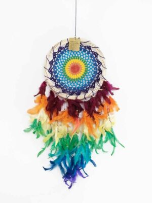 Dream Catcher Rainbow 22cm