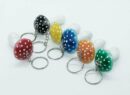 Mushroom Mixed Colour Keyring. 1PC Only