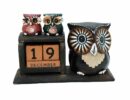 Wooden Owl Calendar
