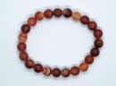Bracelet Stripe Agate Carnelian