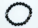 Bracelet Stripe Agate Black