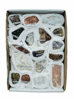 Mixed Minerals In Tray