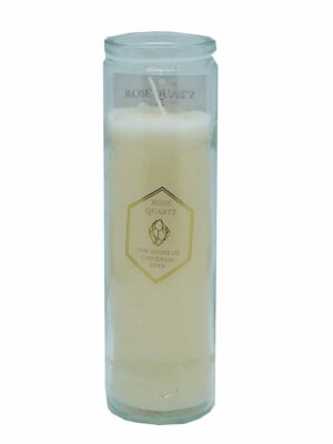 Candle Tube Rose Quartz