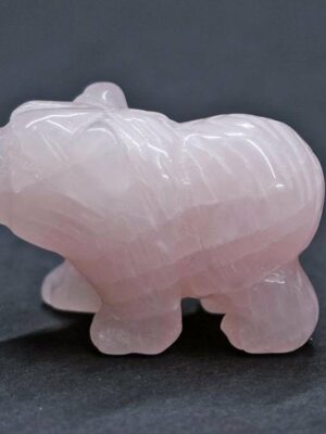 Bear Rose Quartz 40mm