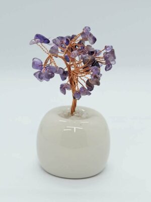 Tree Chip Amethyst in Pot