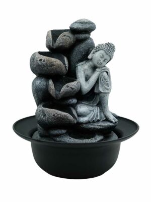 Fountain Buddha Hands on Knee