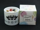 Candle W/Crystal 7 Patchouli