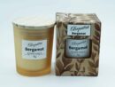Candle W/Crystal Bergamot 70g