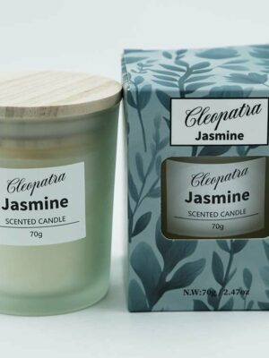 Candle W/Crystal Jasmine 70g