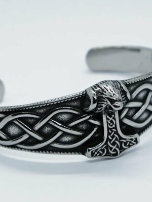 Bangle Stainless Thor's Hammer