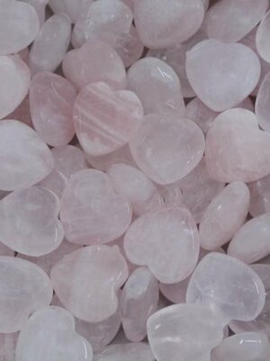 Heart Rose Quartz 2cm