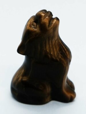 Wolf Tiger Eye 4cm