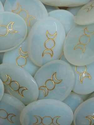 Palmstone Triplemoon Opalite 3.3X4.3cm