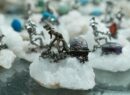 Miner on Quartz Cluster. Assorted Design