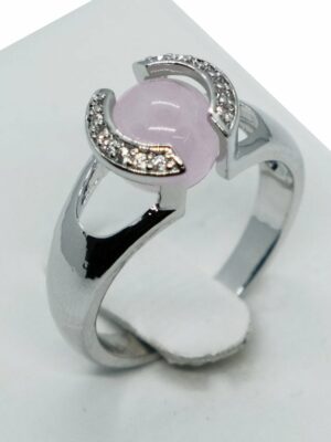 Ring Round Rose Quartz
