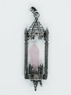 Pendant Lantern Rose Quartz