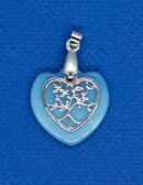 Pendant Flower Heart Opalite