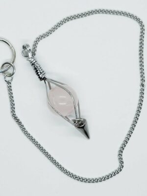 Pendulum Ball Rose Quartz