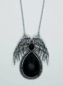 Necklace Angel Obsidian
