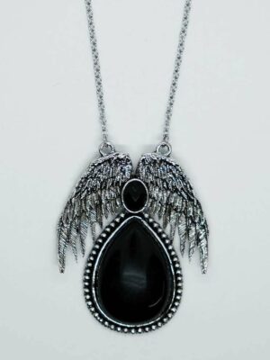 Necklace Angel Obsidian