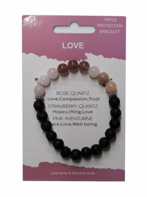 Bracelet Lava (Choose Stone)