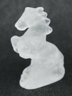 Horse Clear Quartz 50mm
