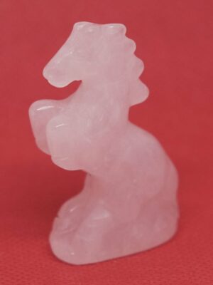 Horse Rose Quartz 50mm