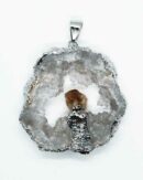 Pendant Citrine In Geode