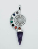 Pendant Chakra Reiki On Amethyst