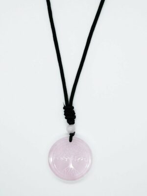 Necklace TOL Engraved Rose Qua
