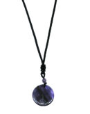 Necklace TOL Engraved Amethyst