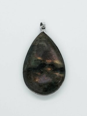 Pendant Irregular Caged Labradorite