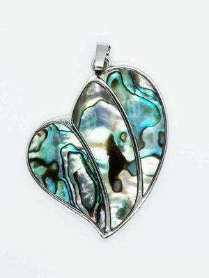 Pendant Heart Abalone