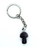 Keyring Mushroom Amethyst