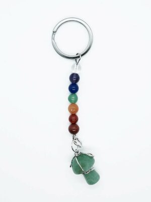 Keyring Mushroom Aventurine